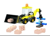 Ausini İnşaat Seti Vinçli Dozer  Parça thumbnail 1