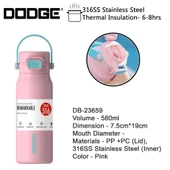 Dodge Çelik Termos Matara 580Ml Mavi thumbnail 6