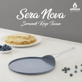 Sera Nova 26 cm Seramik Krep Tavası thumbnail 1