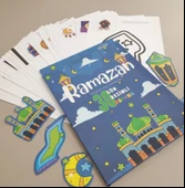 Ramazan Ayı 30 Gün Resimli Boyama Seti thumbnail 2