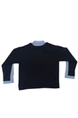 Gömlek Detaylı İkili Görünümlü Sweatshirt thumbnail 7