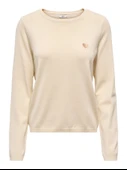 15363326 JDYKATE L/S O-NECK EMB. PULLOVER KNT thumbnail 3
