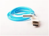 Vcom CU272FS Iphone 4 1mt Ledli Kablo Mavi thumbnail 2