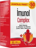 Orzax İmunol Complex Avantajlı Paket 30+15 Kapsül thumbnail 1