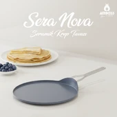 Sera Nova 30 cm Seramik Krep Tavası thumbnail 1