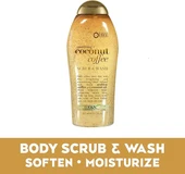 OGX Smoothing Coconut Coffee Scrub & Wash 577ML thumbnail 5