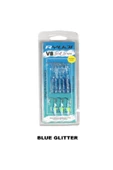 Ryuji V8 8cm 5.5gr Blue Glitter Silikon Yem thumbnail 1