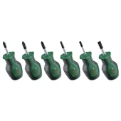 Bosch 1600A032UK Kısa Tornavida Seti 6 Parça thumbnail 2