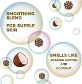 OGX Smoothing Coconut Coffee Scrub & Wash 577ML thumbnail 4