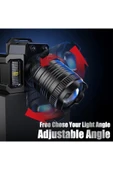 Dual Light Source Şarjlı ve Sensörlü Kafa Lambası thumbnail 3