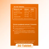 VOOP C Vitamini 1000 Mg - 30 Tablet thumbnail 5