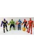 AVENGERS Thanos Hulk Spiderman Figür 11,5 cm thumbnail 1