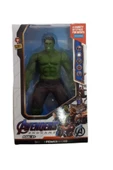 AVENGERS Süper Kahraman Yeşil Dev Adam Işıklı Hulk 15 CM thumbnail 1