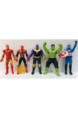 AVENGERS Thanos Hulk Spiderman Figür 11,5 cm thumbnail 2