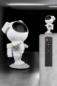 Çocuklara Özel Projeksiyon Astronot Lamba Speaker Sevimli thumbnail 3