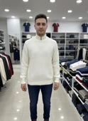 Fitilli Fermuarlı Triko Kazak thumbnail 1