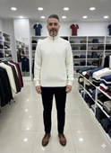 Fitilli Fermuarlı Triko Kazak thumbnail 2