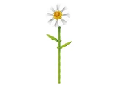 Building Block Flower 88 Parça Çiçek Papatya thumbnail 1