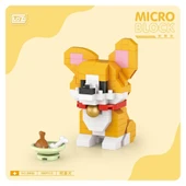 LZ8605 LOZ Köpek Blok Seti Mini Poşet -Vagon life thumbnail 3