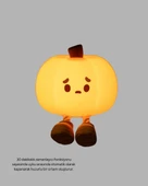 Pumpkin Led Gece Lambası Üç Kademeli Işık Ayarlı thumbnail 3