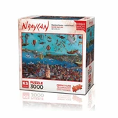 23017  Migration Routes Galata Tower -KS Puzzle thumbnail 1