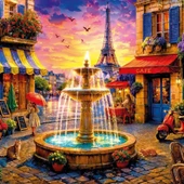 20094 PUZZLE 500 PARİS SQUARE thumbnail 2