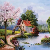 20782 PUZZLE 1000 LAKE HOUSE thumbnail 2