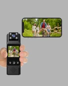 180 Derece Dönebilen Mini Kamera Full Hd Tft Ekran Hareket Sensörlü thumbnail 5