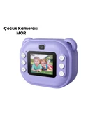 Termal Baskı Özellikli Mini Kamera Mor thumbnail 1