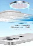 Apple iPhone 15 Plus Pummel Shiny Magsafe Kapak - Mavi thumbnail 1