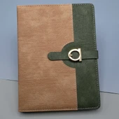 Termo Deri Defter Koyu Taba thumbnail 1
