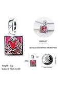 Keith Haring™ X Walking Heart Sallantılı Charm thumbnail 2