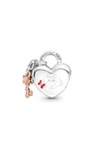Disney Mickey Mouse Ve Minnie Kilit Charm thumbnail 1