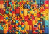 Art Puzzle Çılgın Küpler 1000 Parça 41037 thumbnail 2