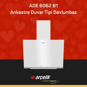 ARÇELİK ADE 6062 B1 Ankastre Duvar Tipi Davlumbaz thumbnail 1