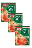Dr. Oetker Jel Bitkisel Çilek Aromalı 100 gr x 3 Adet thumbnail 1