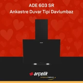 ARÇELİK ADE 603 SR Ankastre Duvar Tipi Davlumbaz thumbnail 1