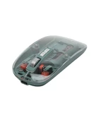 Şeffaf Tasarımlı Bluetooth Kablosuz Mouse Pilli Kullanım thumbnail 6