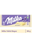 Milka Beyaz Çikolata 80 gr thumbnail 1