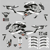 Bajaj Pulsar 200 NS White Flou Design Sticker Set thumbnail 2