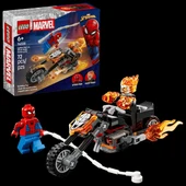 Lego Marvel Spider-Man vs. Ghost Rider Motorcycle 76335 thumbnail 1