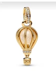 Lovecharm Gold balon charm thumbnail 1