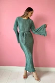 Mint İspanyol Kol Piliseli Elbise thumbnail 5