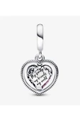 Lovecharm Aile Dönen Kalp Küre Dangle Charm thumbnail 3