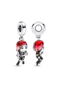 Lovecharm Gümüş Black Widow Charm thumbnail 2