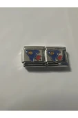 Lovecharm Roket Temalı Çelik İtalyan Charm thumbnail 1