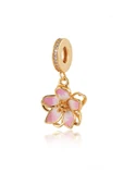 Lovecharm Gold Pembe Kiraz Çiçeği Charm thumbnail 1