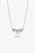 Lovecharm S925 Hale Üçlü Kalp Kolye thumbnail 3