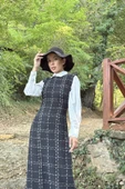 Siyah Tüvit Jile Elbise thumbnail 6