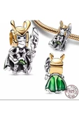 Hector&Co. Jewellery Gümüş Marvel Loki Charm thumbnail 2